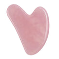 Natural Stone Jade Gouache Scraper Rose Quartz Facial Gua Sha Tools Face Lifting Massager Firm Skin Care Guasha Board Massager