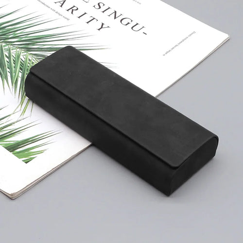 1pc Hand Shell PU Leather Glasses Protector Case Durable Portable Storage Bag Eyewear Holder Protective Eye Glasses Case