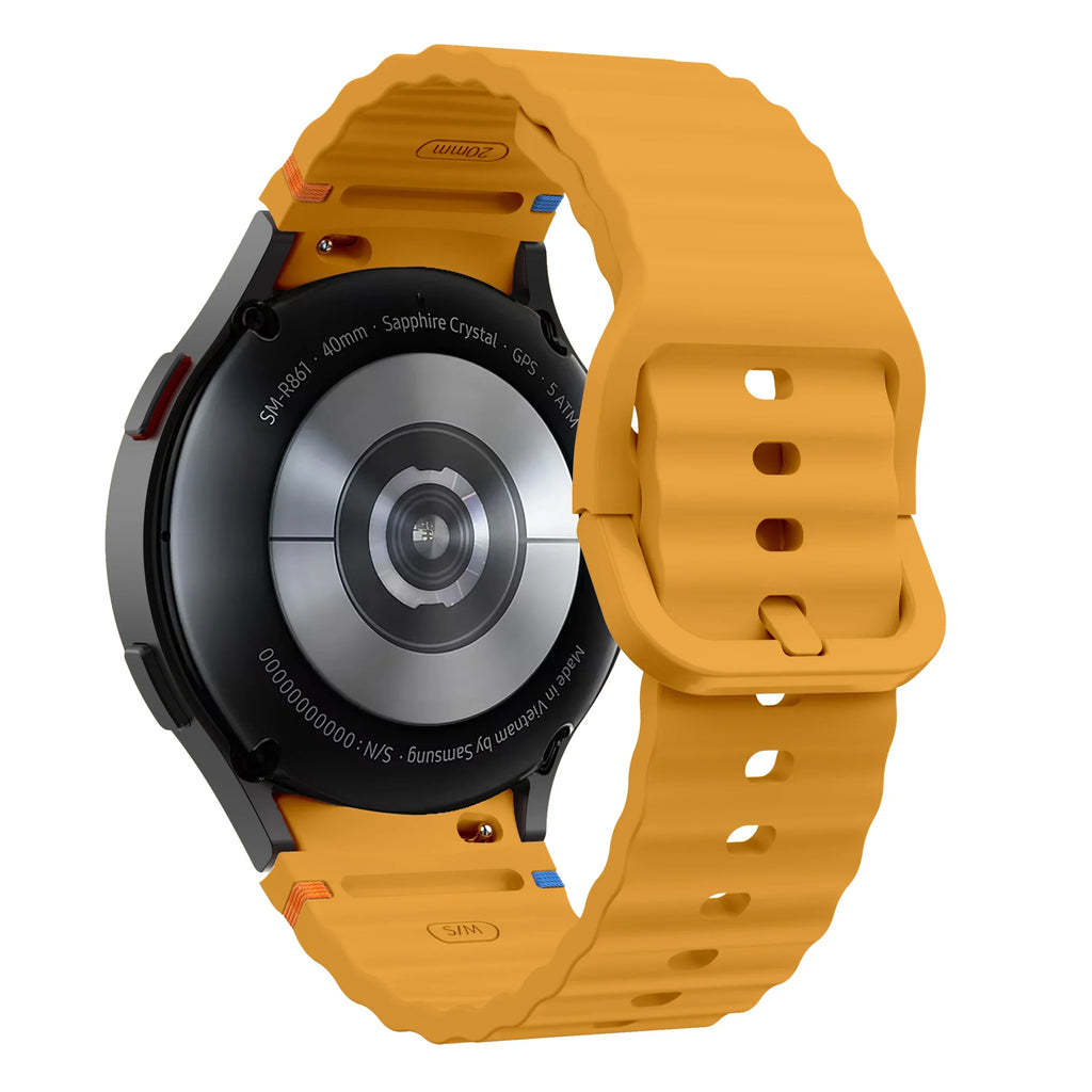 Original Silicone band for Samsung Galaxy Watch 7 FE 6 4 Classic 5 pro 44mm 40mm 43mm 47mm 45mm Bracelet Galaxy Watch6 7 Strap