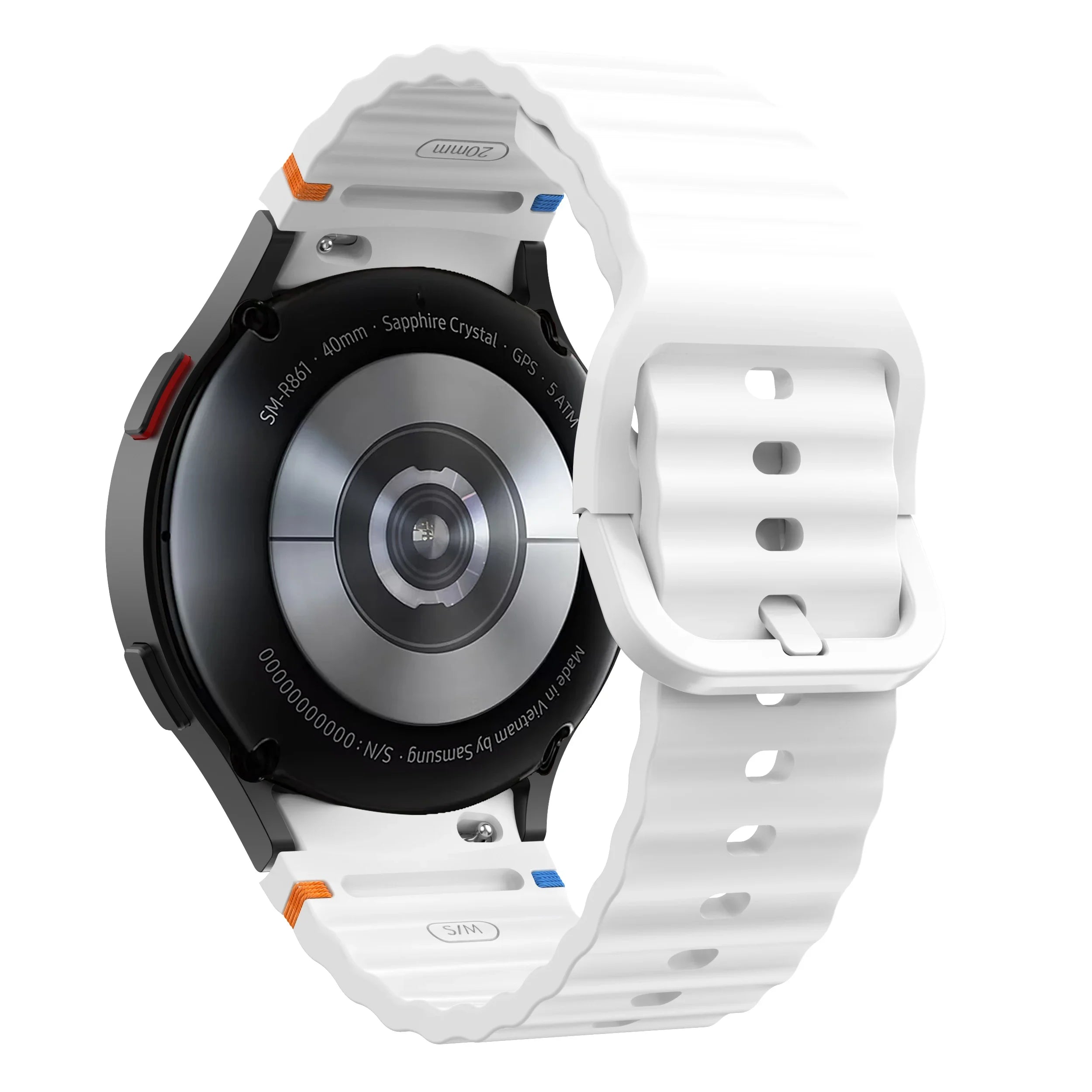 Original Silicone band for Samsung Galaxy Watch 7 FE 6 4 Classic 5 pro 44mm 40mm 43mm 47mm 45mm Bracelet Galaxy Watch6 7 Strap