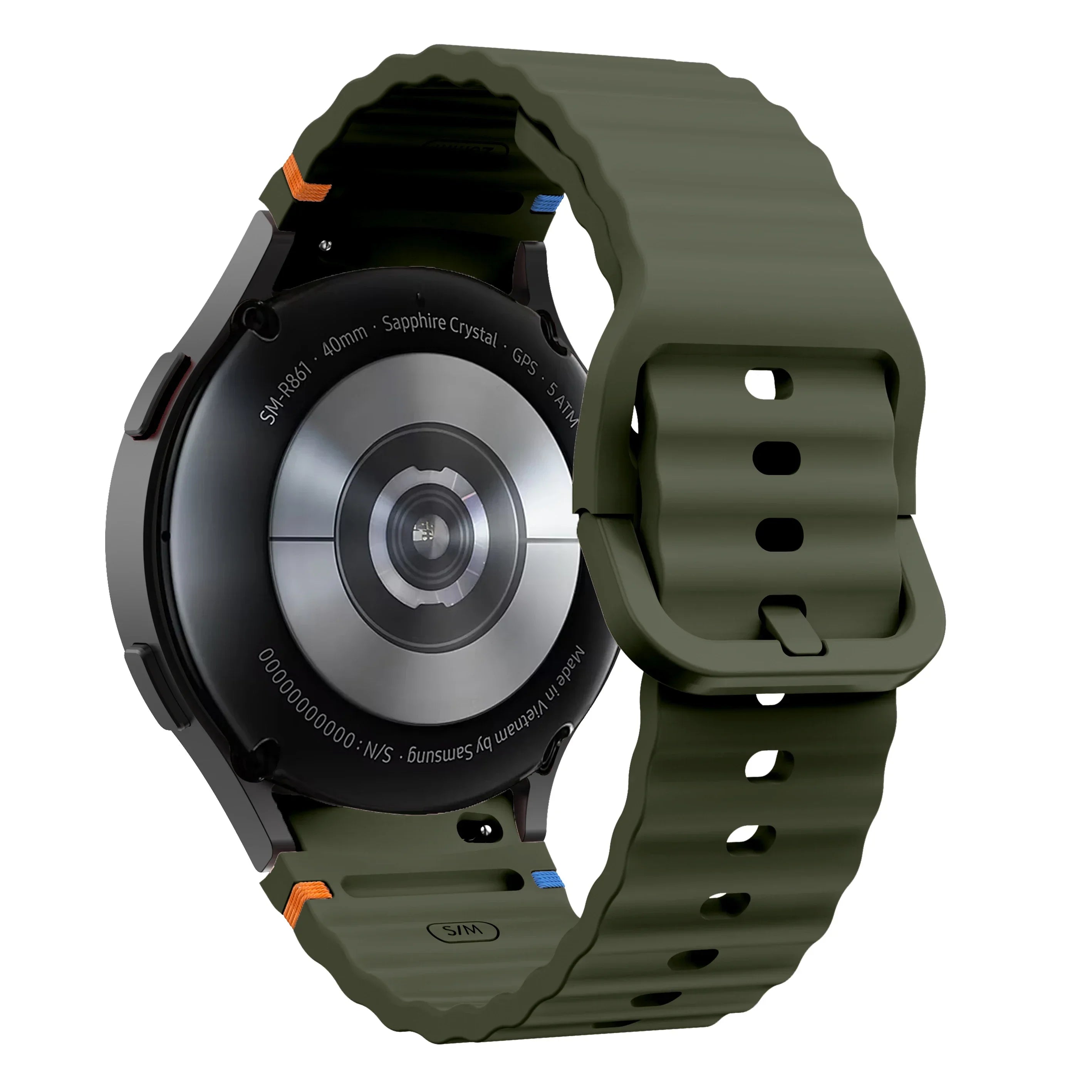 Original Silicone band for Samsung Galaxy Watch 7 FE 6 4 Classic 5 pro 44mm 40mm 43mm 47mm 45mm Bracelet Galaxy Watch6 7 Strap
