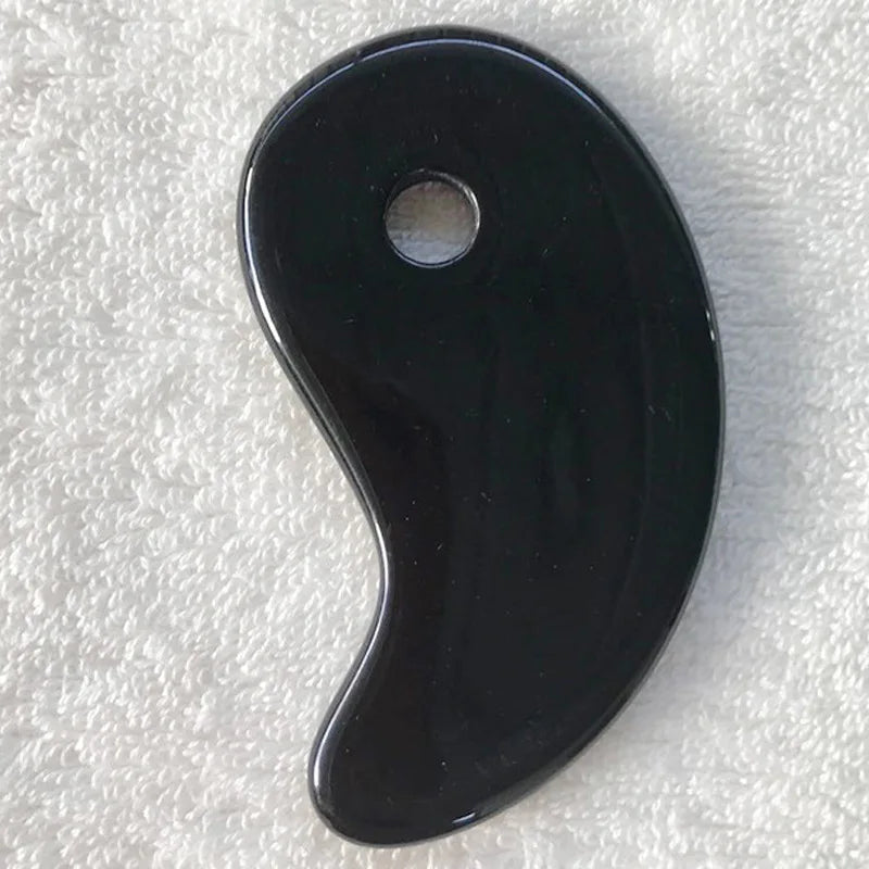 Natural Stone Jade Gouache Scraper Rose Quartz Facial Gua Sha Tools Face Lifting Massager Firm Skin Care Guasha Board Massager