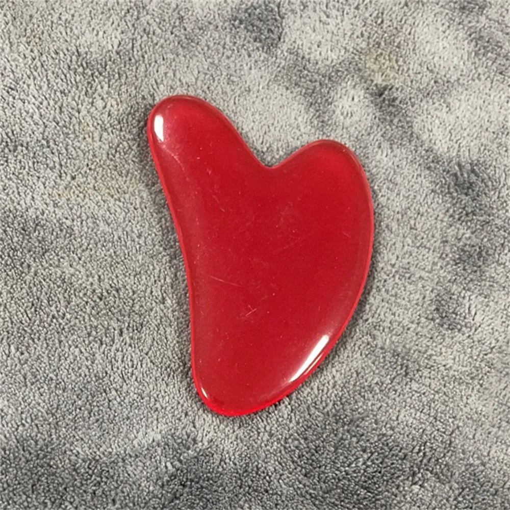 Natural Stone Jade Gouache Scraper Rose Quartz Facial Gua Sha Tools Face Lifting Massager Firm Skin Care Guasha Board Massager