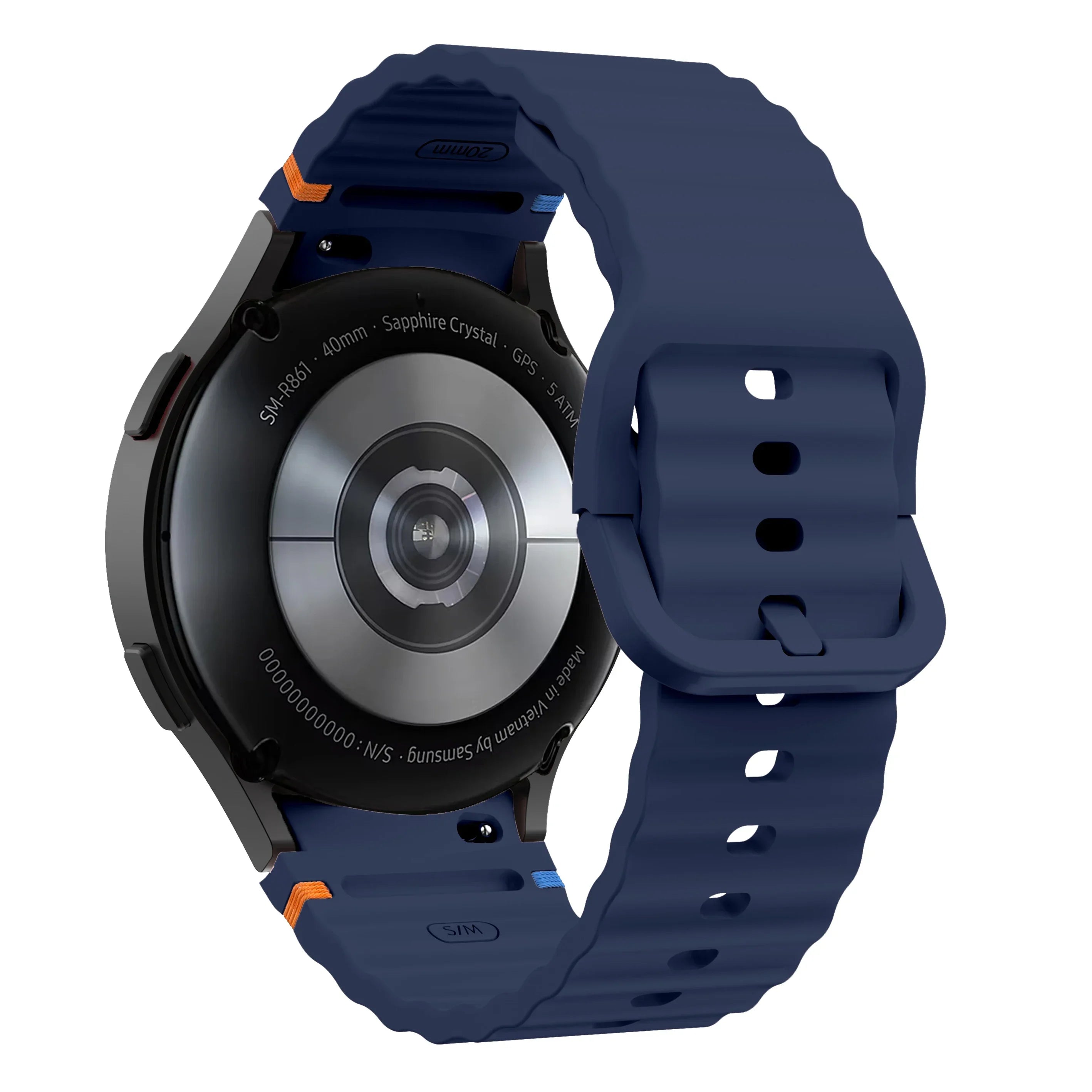 Original Silicone band for Samsung Galaxy Watch 7 FE 6 4 Classic 5 pro 44mm 40mm 43mm 47mm 45mm Bracelet Galaxy Watch6 7 Strap
