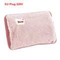 Rechargeable Hot Water Bottle Cute Electric Hand Warmer EU Plug Reusable Hot Compress Bag Heating Pad Hand Pocket Warmer